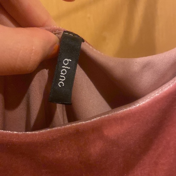 M Lulus Velour dress - Picture 3 of 6